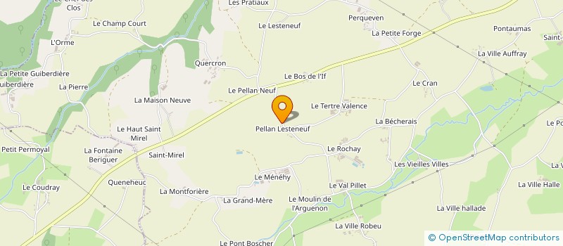 localisation de l'entreprise MADAME PENELOPE MORETON  PLENEE-JUGON