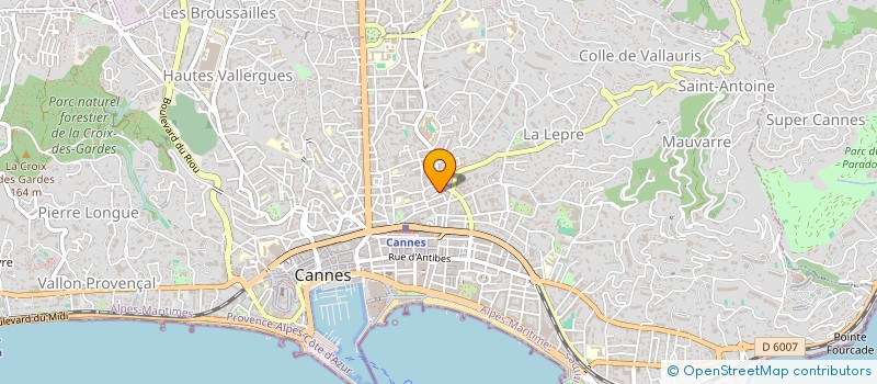 localisation de l'entreprise MADAME PENELOPE PLOVIER à CAGNES SUR MER