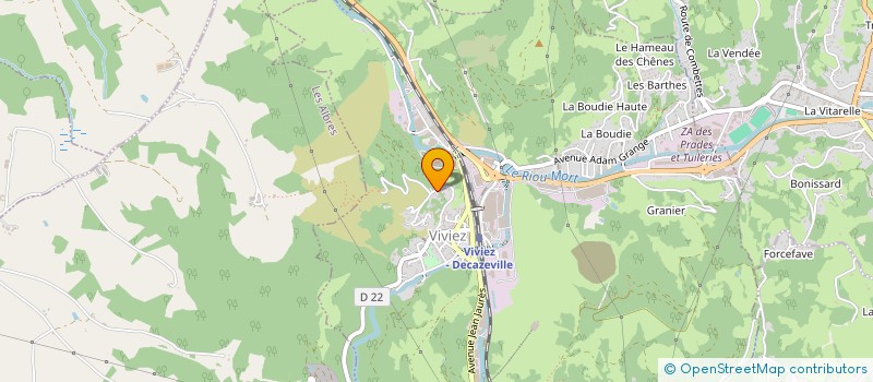 localisation de l'entreprise MADAME PENELOPE RICH  VIVIEZ