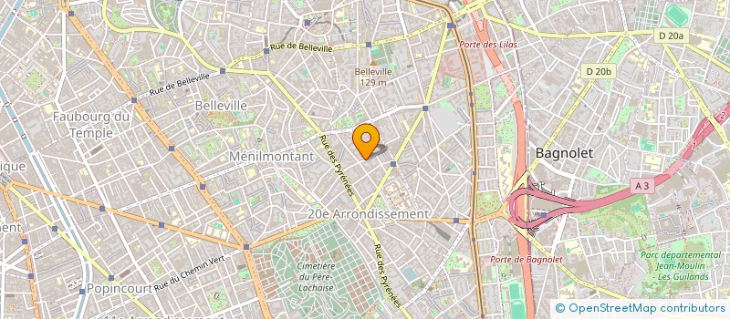 localisation de l'entreprise MADAME PENELOPE SILICE  PARIS