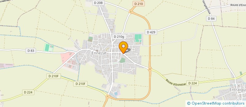 localisation de l'entreprise MADAME PENELOPE SOUFFERANT  ENNEZAT