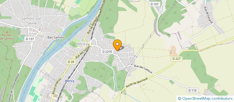 localisation de l'entreprise MADAME PENELOPE VERMELLE à HERICY