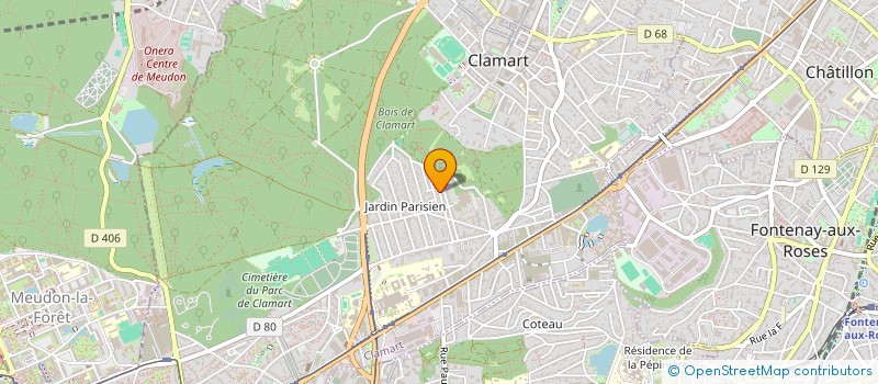 localisation de l'entreprise MADAME PENELOPE VIDAL à CLAMART