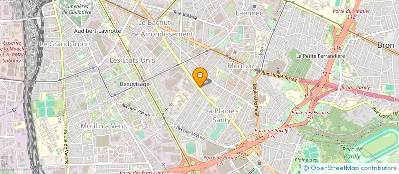 localisation de l'entreprise MADAME PENIA MEYER  LYON