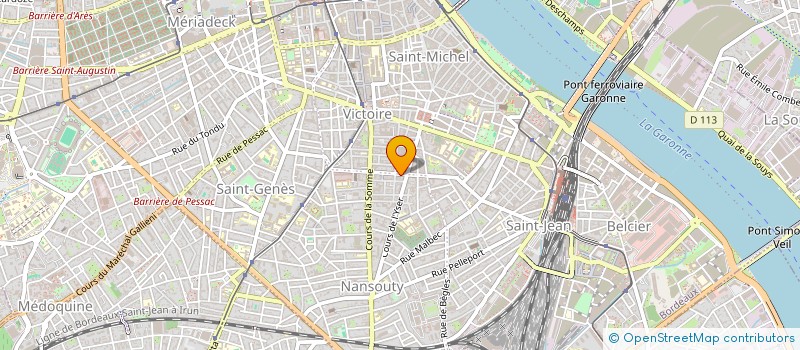 localisation de l'entreprise MADAME PENKA EMILOVA  BORDEAUX