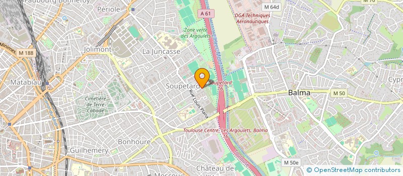 localisation de l'entreprise MADAME PENKA MLADENOVA à TOULOUSE