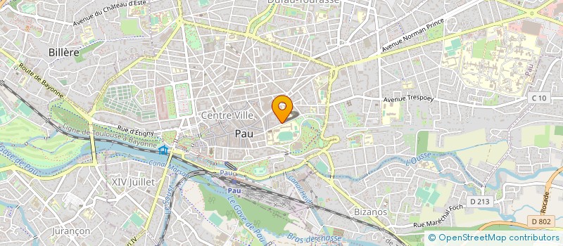 localisation de l'entreprise MADAME PENNEC ALIMOUSSA à PAU