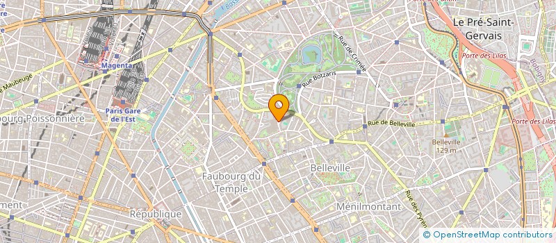 localisation de l'entreprise MADAME PENSEE POMMIER  PARIS