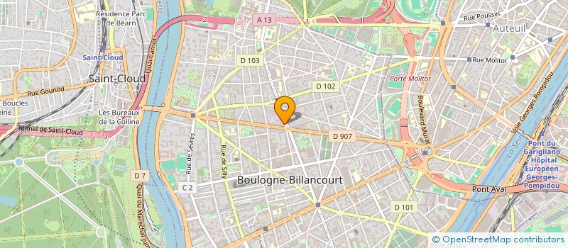 localisation de l'entreprise MADAME PEPA SION à BOULOGNE-BILLANCOURT