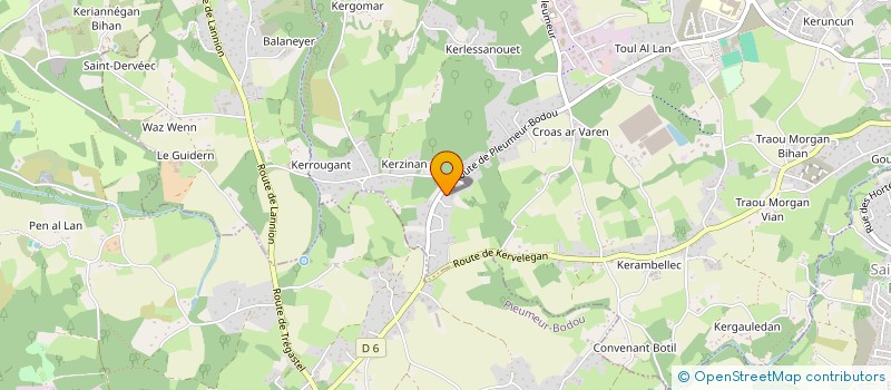 localisation de l'entreprise MADAME PERINE LEBLEU à PERROS-GUIREC