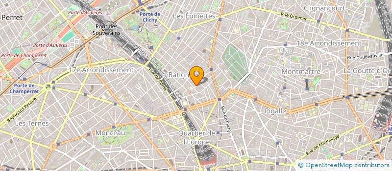 localisation de l'entreprise MADAME PERINE THIBERT  PARIS