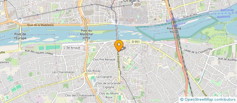 localisation de l'entreprise MADAME PERINNE CASTEL  ANGLET