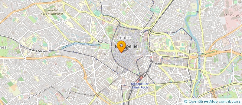 localisation de l'entreprise MADAME PERINNE MARTINERIE à MONTPELLIER