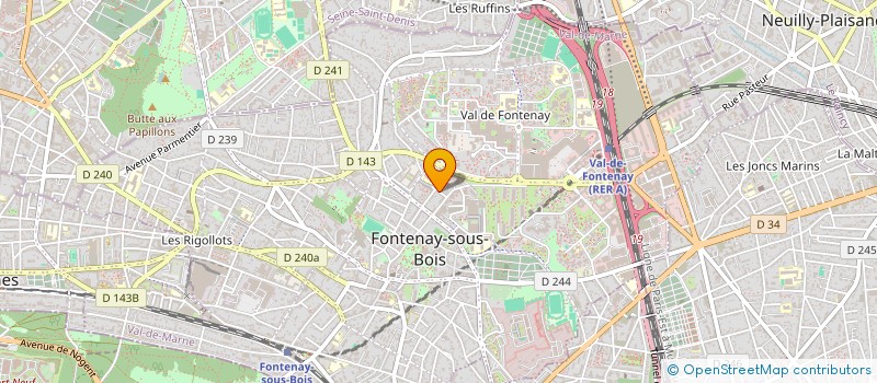 localisation de l'entreprise MADAME PERLA ALVO à FONTENAY-SOUS-BOIS