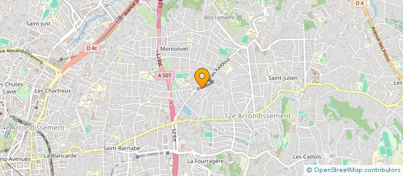 localisation de l'entreprise MADAME PERLA BUCCINO à MARSEILLE