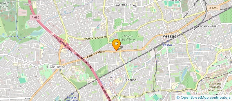 localisation de l'entreprise MADAME PERLA PALMA SALAS  PESSAC