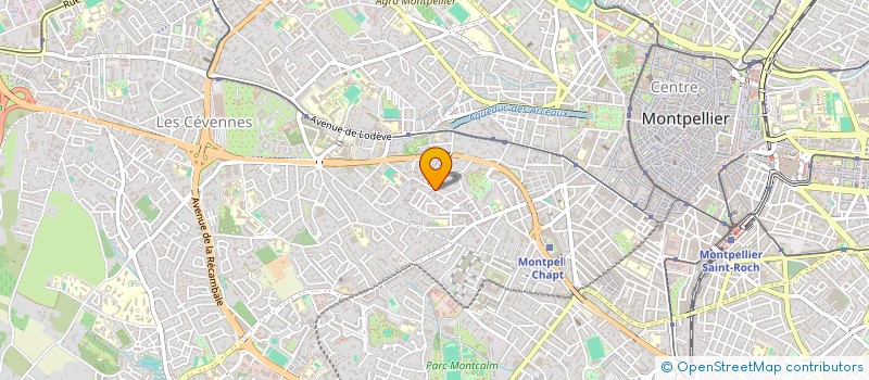 localisation de l'entreprise MADAME PERLE CHABOT à MONTPELLIER