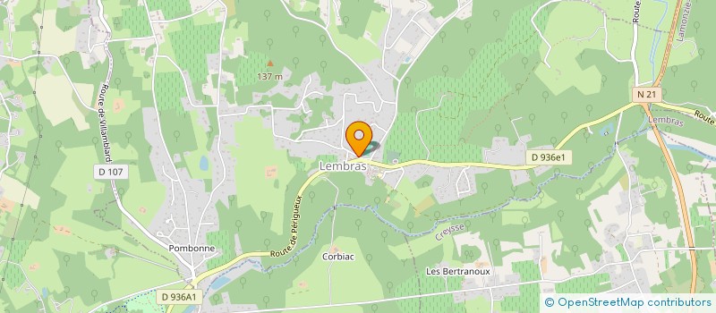 localisation de l'entreprise MADAME PERLE DAUHER  LEMBRAS