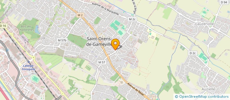 localisation de l'entreprise MADAME PERLE FLORES  SAINT-ORENS-DE-GAMEVILLE