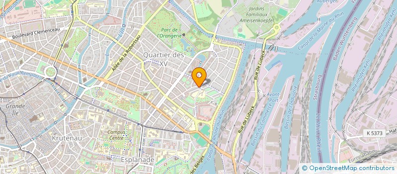 localisation de l'entreprise MADAME PERLE LALAO RAVAO MIHANTASOA  STRASBOURG