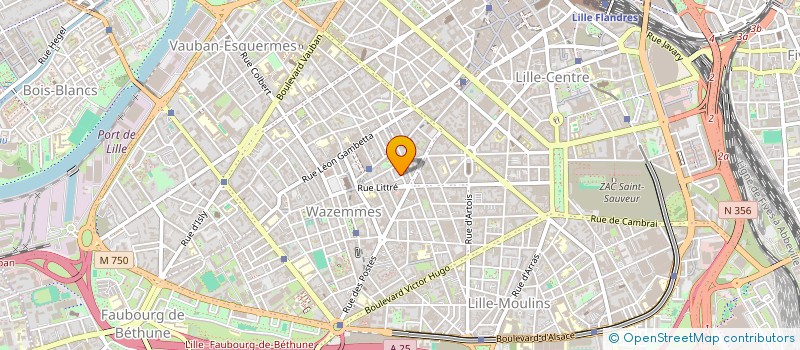 localisation de l'entreprise MADAME PERLE LESAGE à LILLE