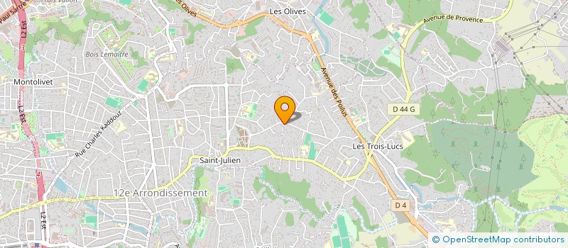 localisation de l'entreprise MADAME PERLE MACCIO à MARSEILLE