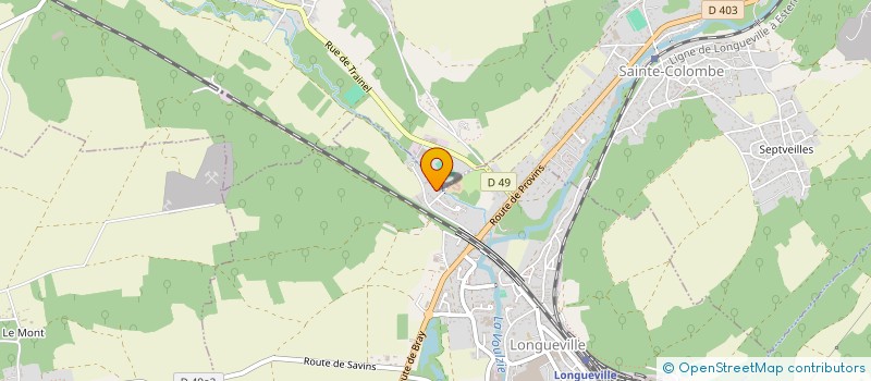 localisation de l'entreprise MADAME PERLE NKOUNKOU  LONGUEVILLE