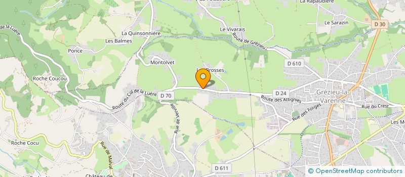 localisation de l'entreprise MADAME PERLE OHAYON  GREZIEU-LA-VARENNE