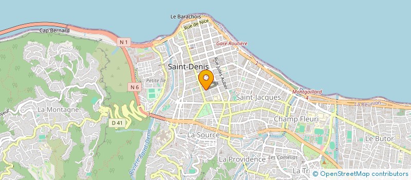 localisation de l'entreprise MADAME PERLE RAMSAMY à SAINT-DENIS
