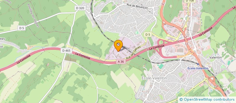 localisation de l'entreprise MADAME PERLE STEHLY  ECOLE-VALENTIN