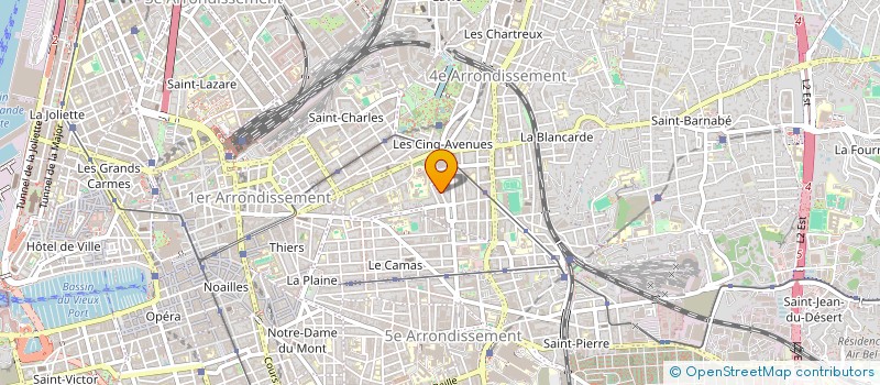 localisation de l'entreprise MADAME PERLE TARDIEUX à MARSEILLE