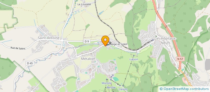 localisation de l'entreprise MADAME PERLE WICKY  METABIEF