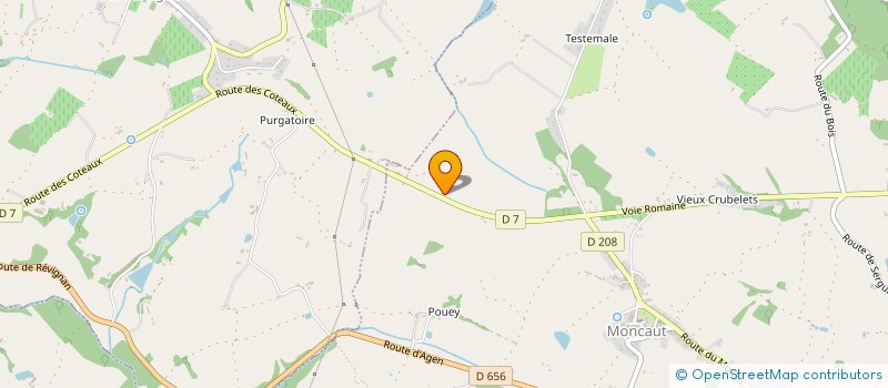 localisation de l'entreprise MADAME PERLINA VECCHI  MONCAUT