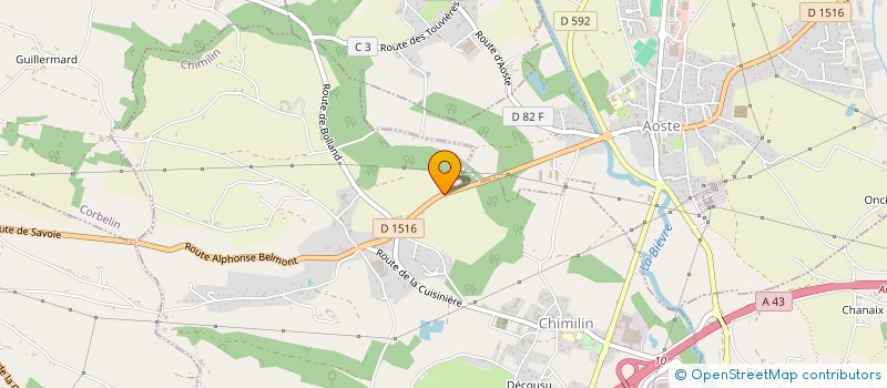 localisation de l'entreprise MADAME PERLINE GROS  CHIMILIN