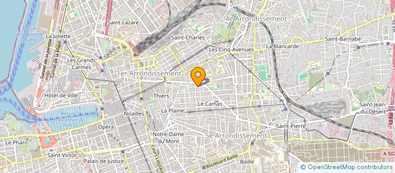 localisation de l'entreprise MADAME PERLINE MANUEL à MARSEILLE