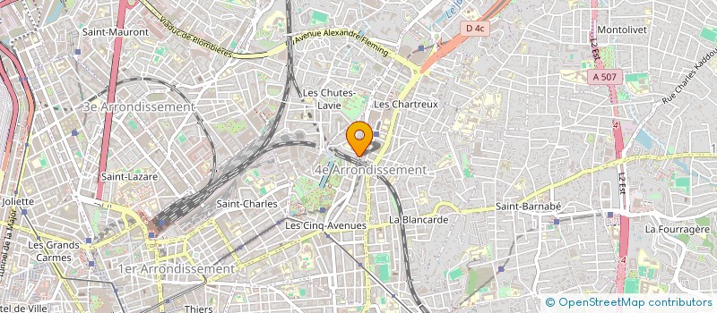 localisation de l'entreprise MADAME PERLY DAITO à MARSEILLE
