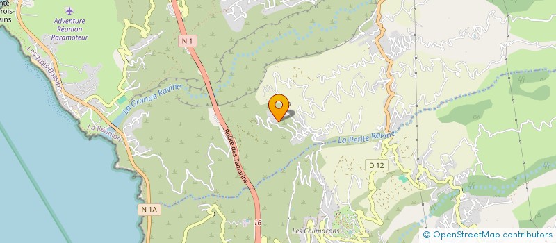 localisation de l'entreprise MADAME PERMAL AMASSY  LES TROIS-BASSINS