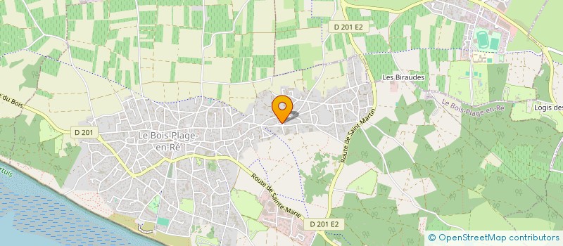 localisation de l'entreprise MADAME PERNELLE MICHON  LE BOIS-PLAGE-EN-RE