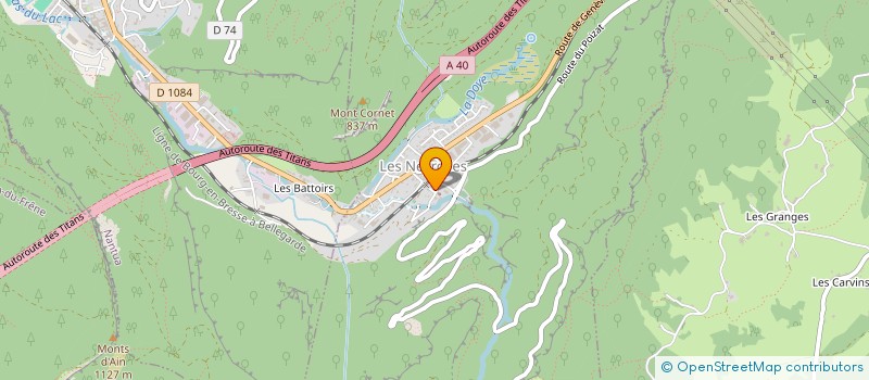 localisation de l'entreprise MADAME PERNETTE BORDES à MARSAC-EN-LIVRADOIS
