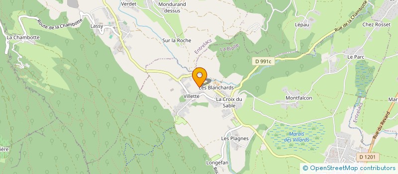 localisation de l'entreprise MADAME PERNILLE SAMBOURG  LA BIOLLE