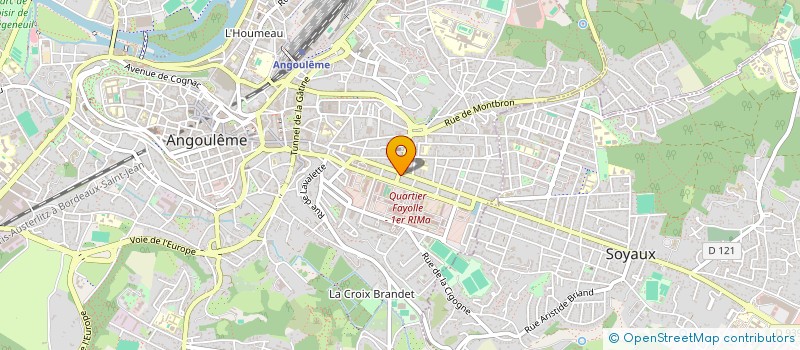 localisation de l'entreprise MADAME PEROLA GOLDSZMIT RANGEL à ANGOULEME