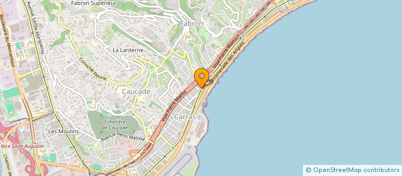 localisation de l'entreprise MADAME PEROLINE KOSMALSKI à NICE