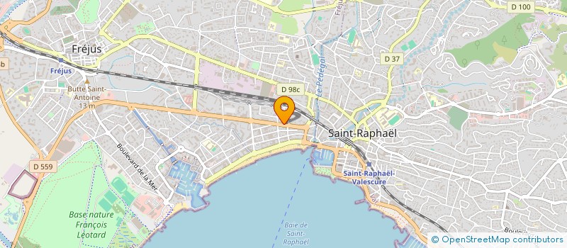 localisation de l'entreprise MADAME PERON BOUILLON à FREJUS