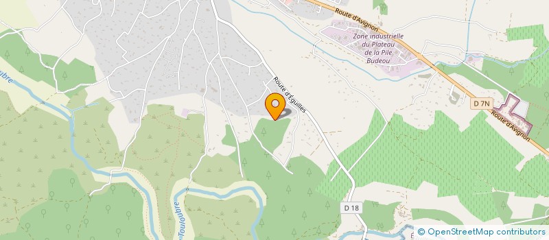 localisation de l'entreprise MADAME PERRETTE THEOBALD  SAINT-CANNAT