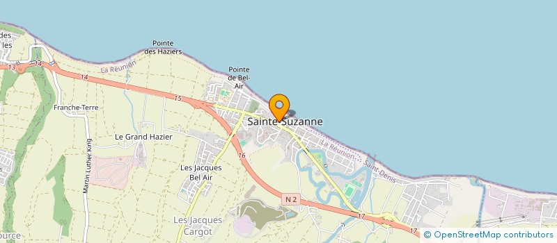 localisation de l'entreprise MADAME PERRINE AIMART à SAINTE-SUZANNE