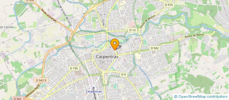 localisation de l'entreprise MADAME PERRINE ARMAND  CARPENTRAS