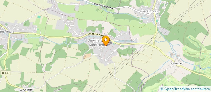 localisation de l'entreprise MADAME PERRINE ARNAUD à OINVILLE-SUR-MONTCIENT