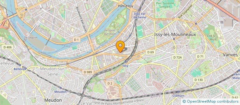 localisation de l'entreprise MADAME PERRINE AUBIN à ISSY-LES-MOULINEAUX