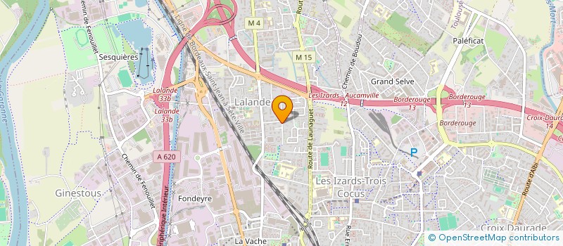 localisation de l'entreprise MADAME PERRINE AUTHIER  TOULOUSE