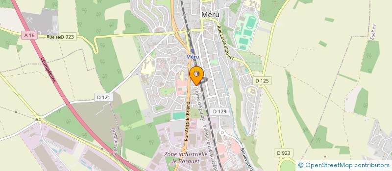 localisation de l'entreprise MADAME PERRINE BAILLEUL  MERU